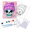 "Skully" Summerween DIY Canvas Art Kit, Adult Beginner, Acrylic Paint Size 11x14 inch